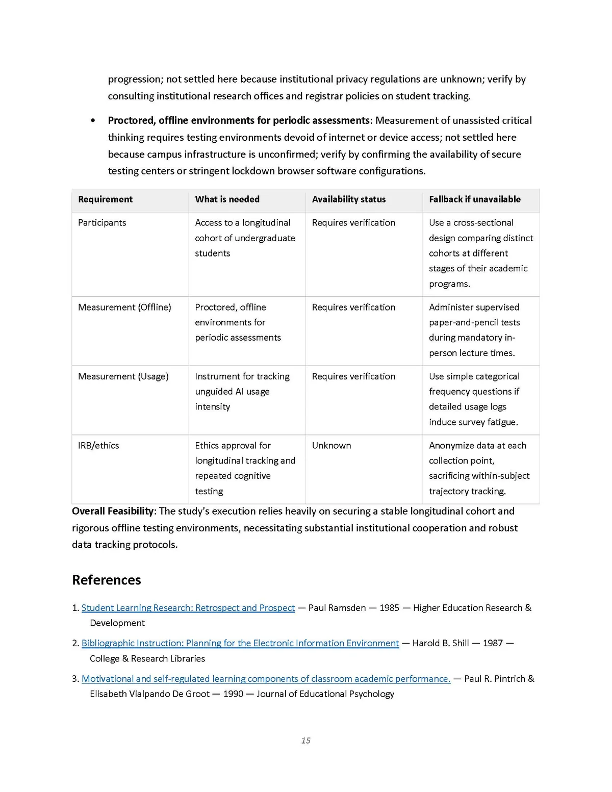 NiNi sample research proposal, page 15 of 17