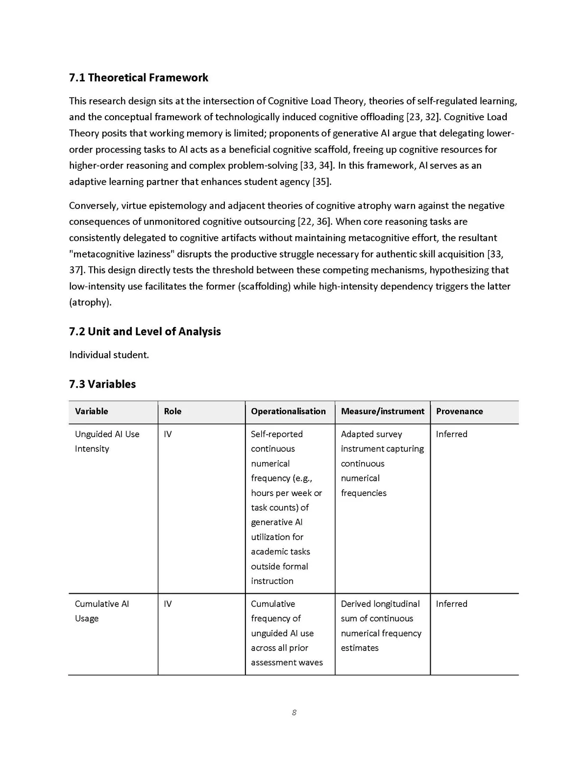 NiNi sample research proposal, page 8 of 17