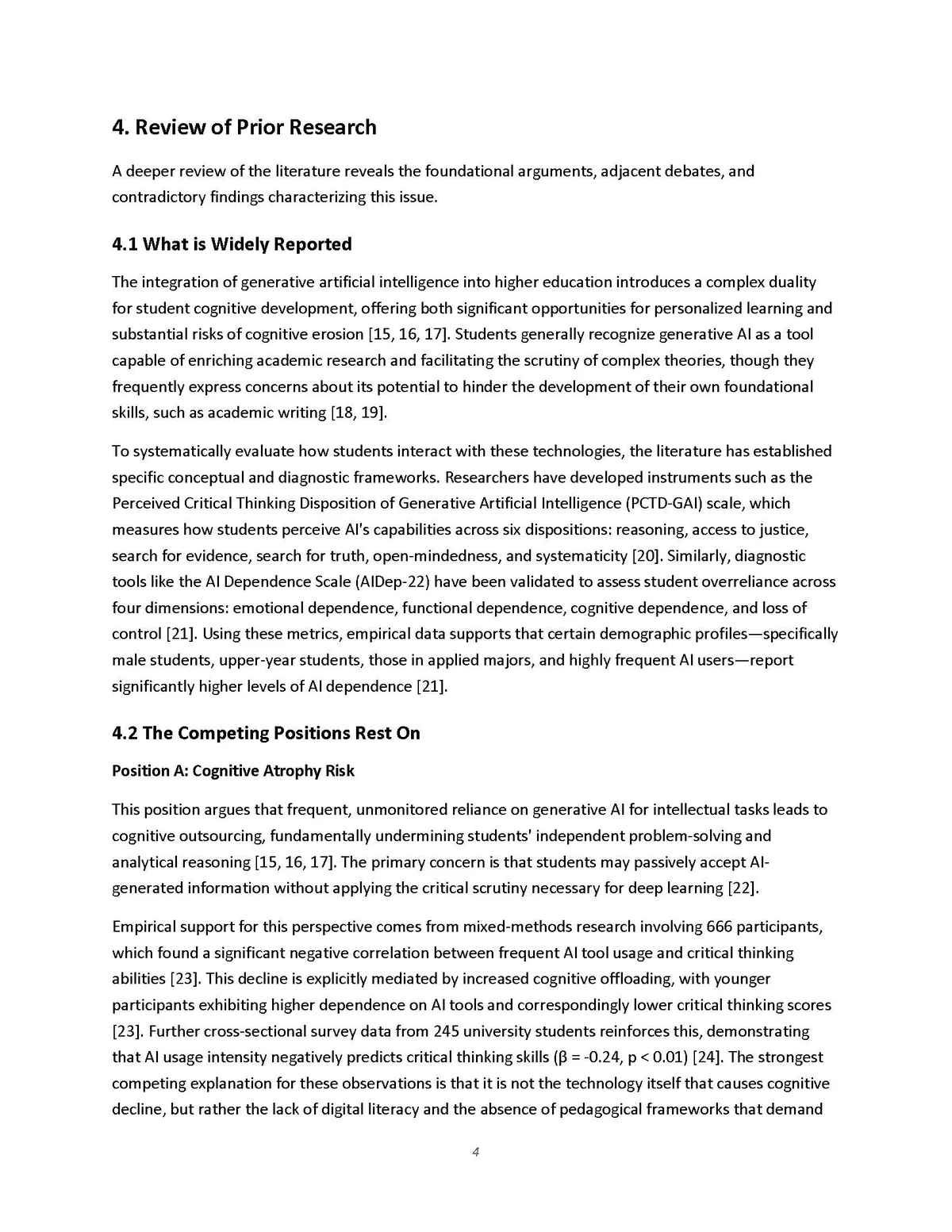 NiNi sample research proposal, page 4 of 17