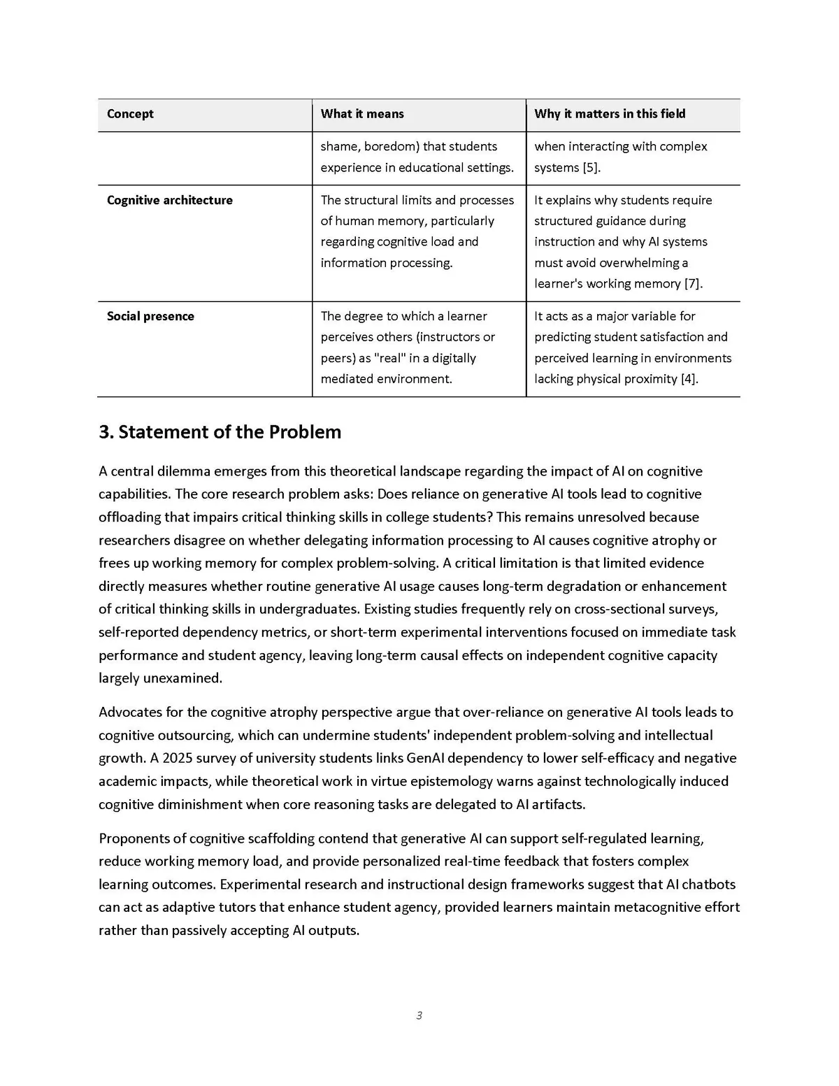 NiNi sample research proposal, page 3 of 17